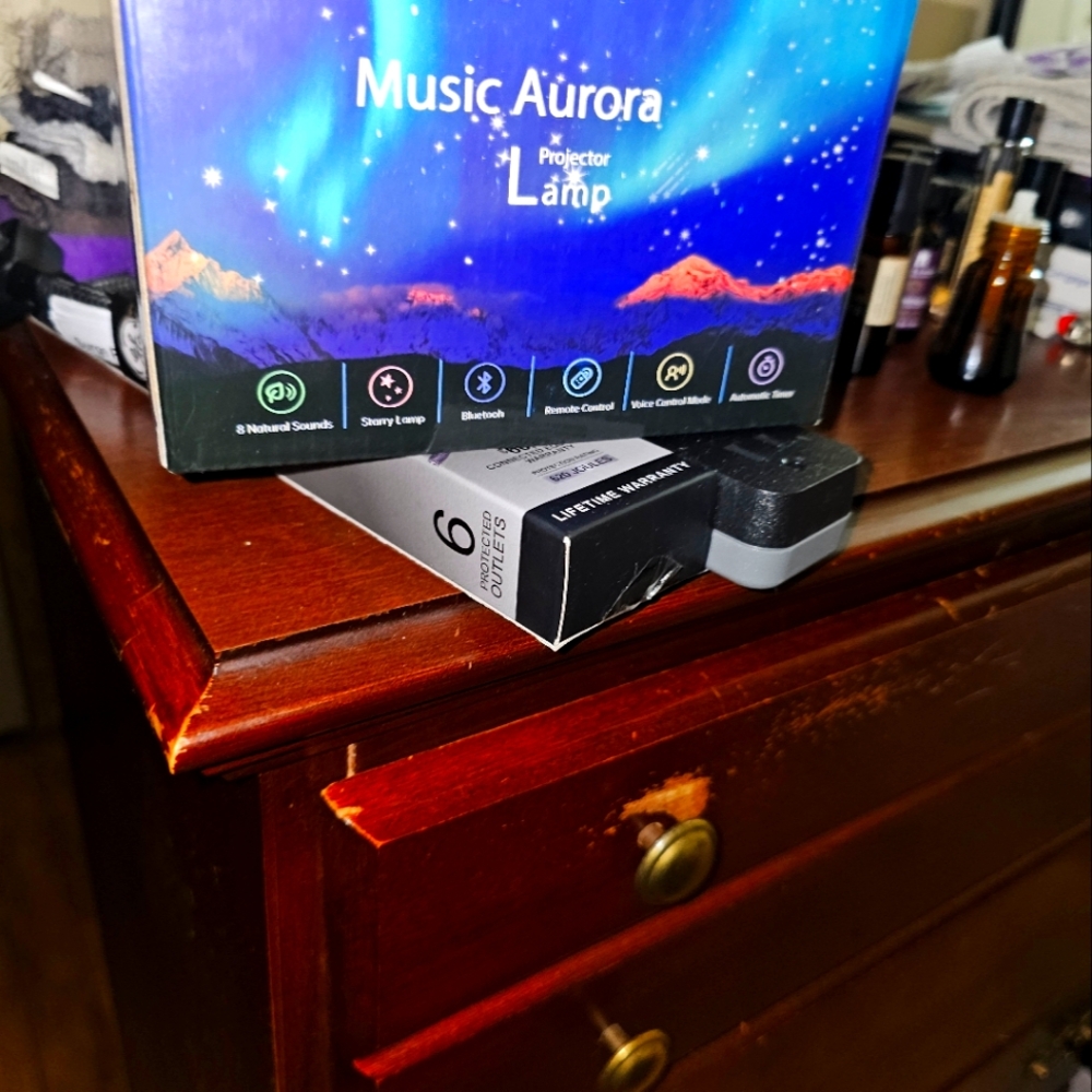 Aurora nightsky lamp